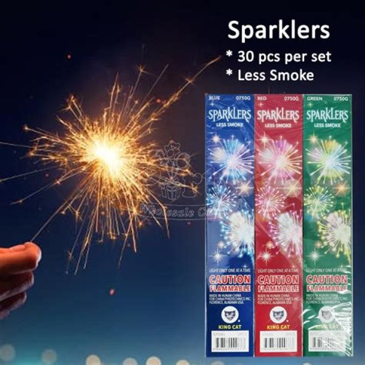 Are sparklers legal in Santa Clara County