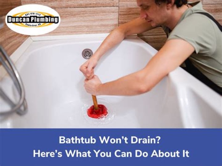 Bathtub won t drain - How To Discuss
