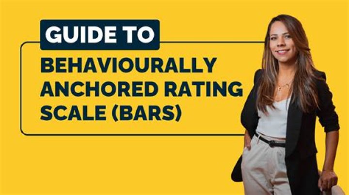 Behaviorally-anchored rating scale (BARS) - How To Discuss