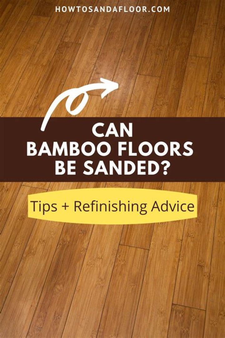 Can bamboo floors get wet