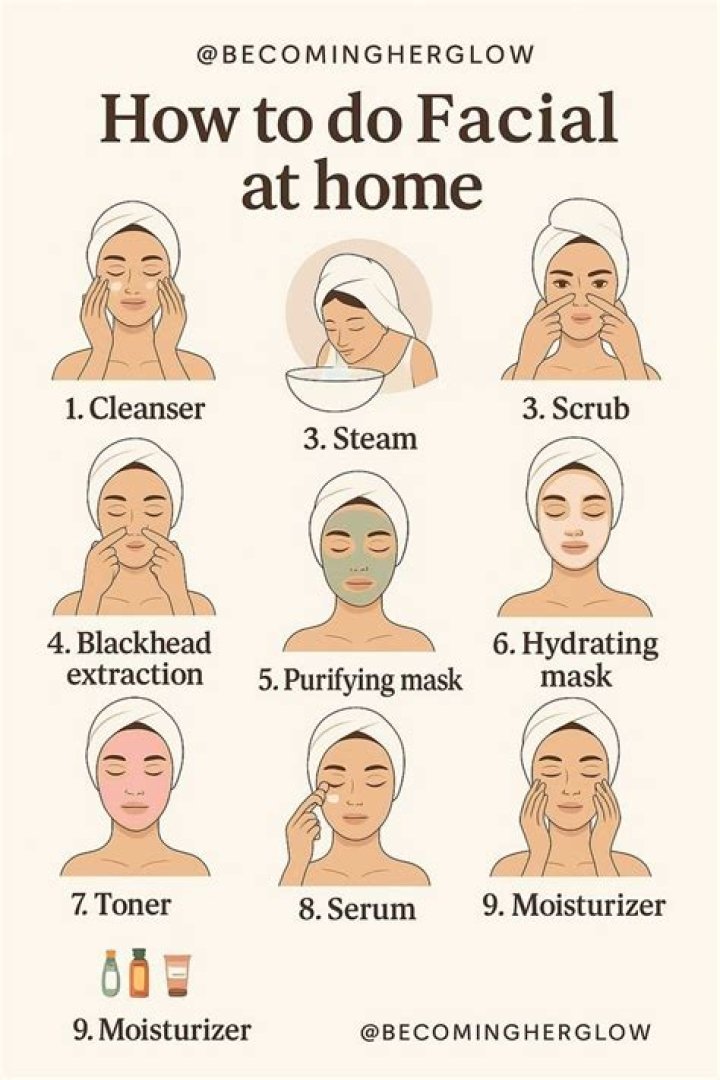 Can I do my own facial at home