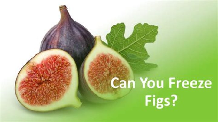 Can you put figs in the freezer
