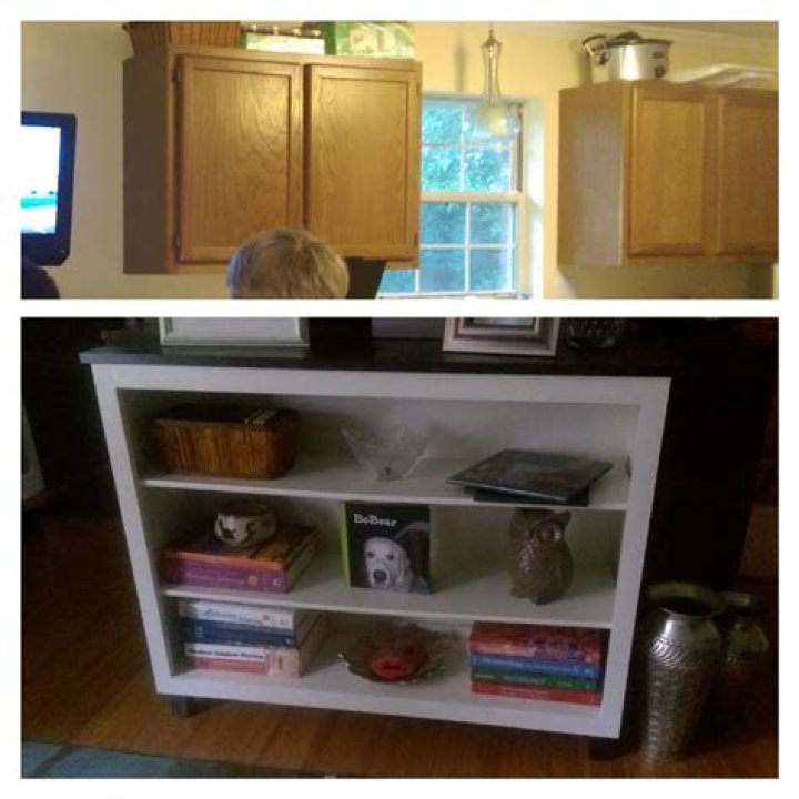 Can you repurpose kitchen cabinets
