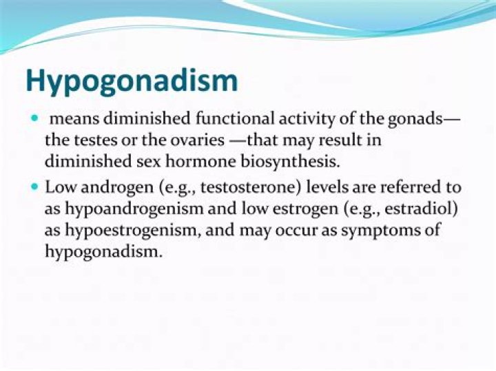 Can you reverse hypogonadism