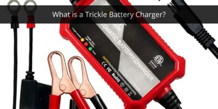 Can you use trickle charger on battery