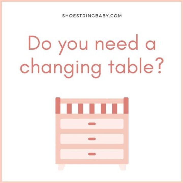 Do you really need a changing table