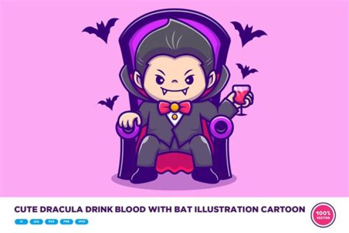 Does Dracula drink blood