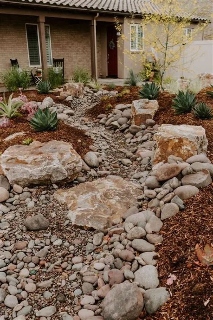 Dry river bed landscaping - How To Discuss