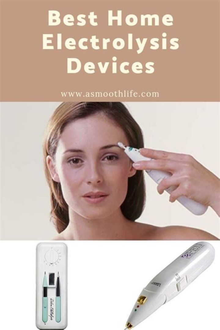 Electrolysis hair removal at home