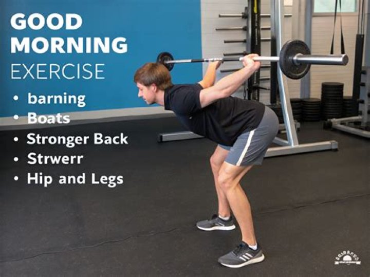 Good morning workout - How To Discuss