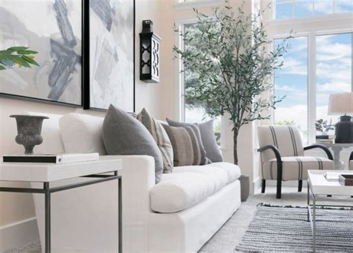 How do you brighten up a white living room