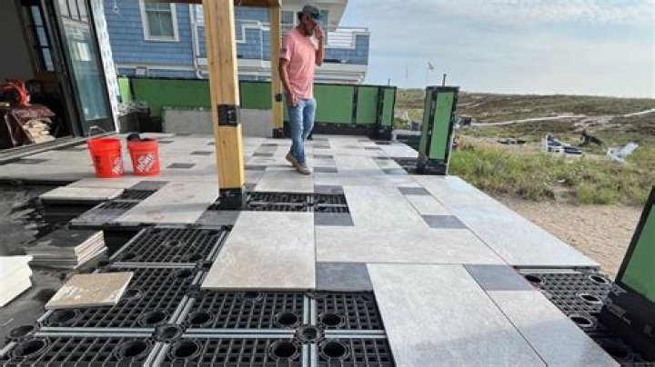 How do you install recycled rubber pavers