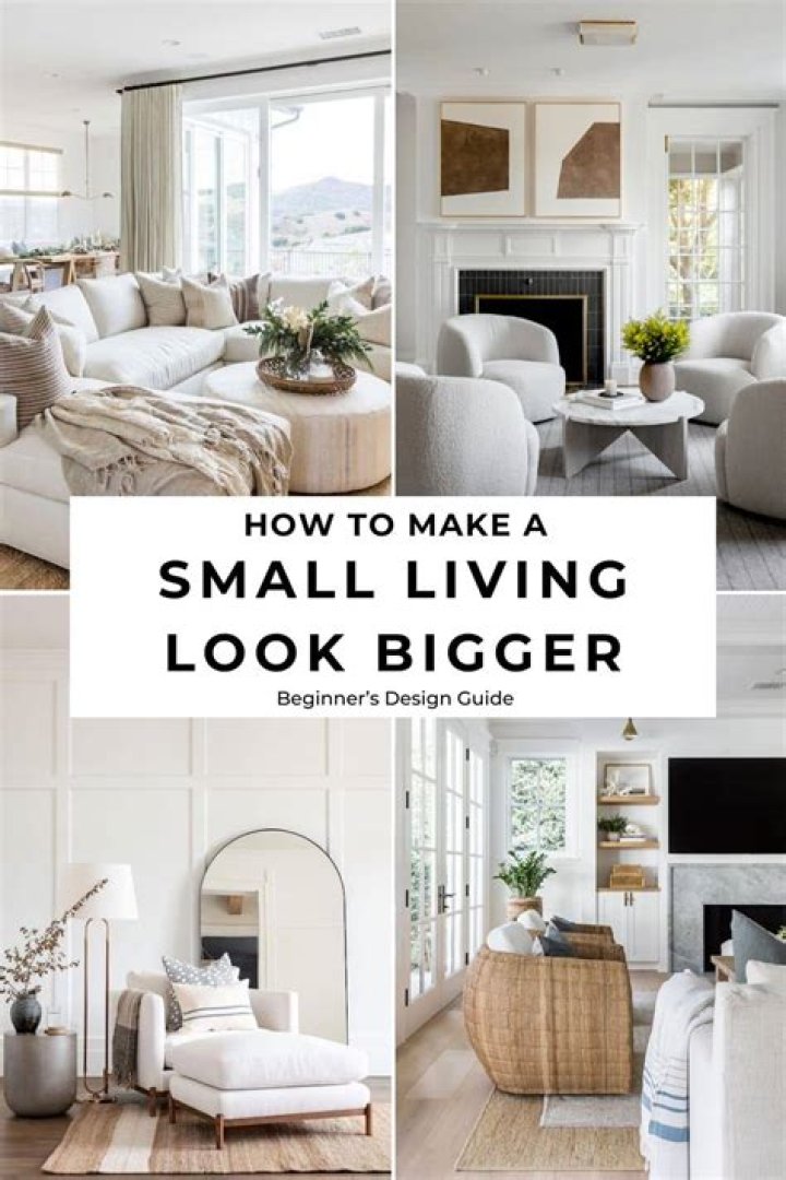 How do you make a small dorm look bigger