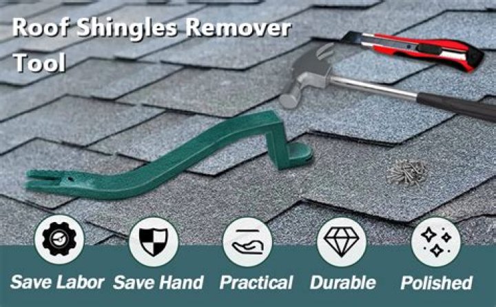 How do you remove roofing shingles