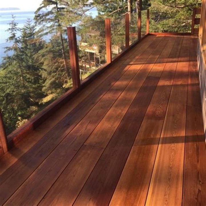 How do you treat western red cedar decking