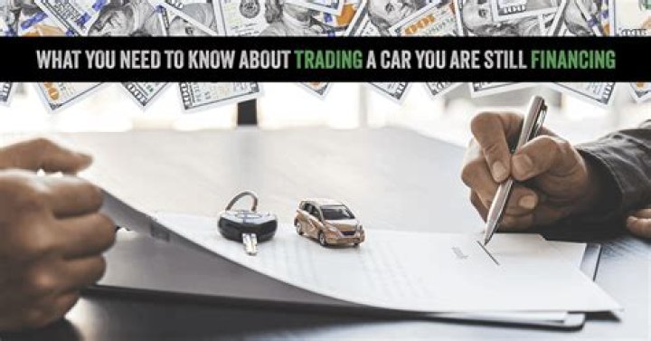 How does it work when you trade in a car you owe on