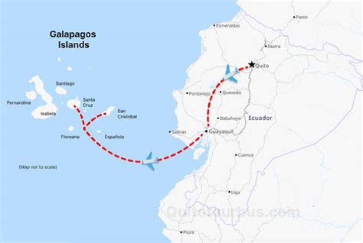 How long did it take Darwin to get to the Galapagos
