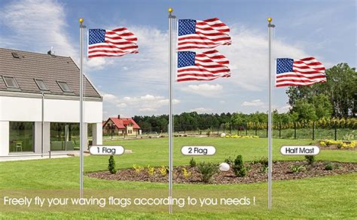 How much does a 20 foot flagpole cost