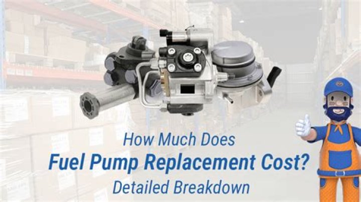 How Much Does Fuel Pump Repair Cost