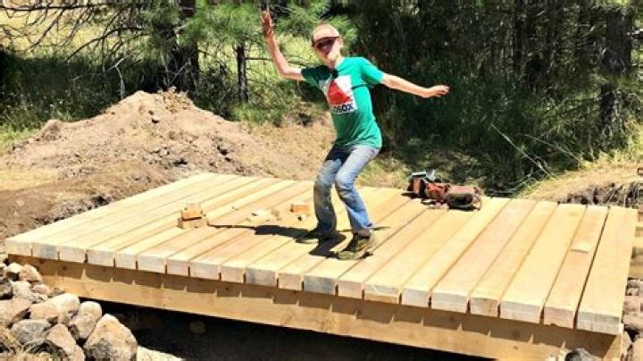 How To Build A Wooden Bridge Over A Creek