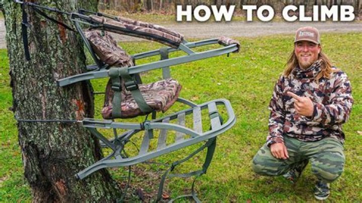 How To Use A Climbing Tree Stand
