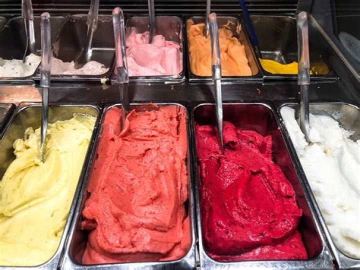 Is gelato made with water