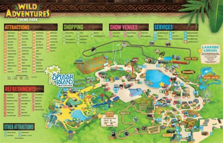 Is Wild Adventures Splash Island Open