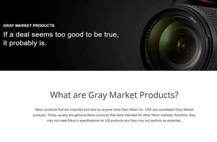 Question: Do Sony Usa Repair Gray Market Camera