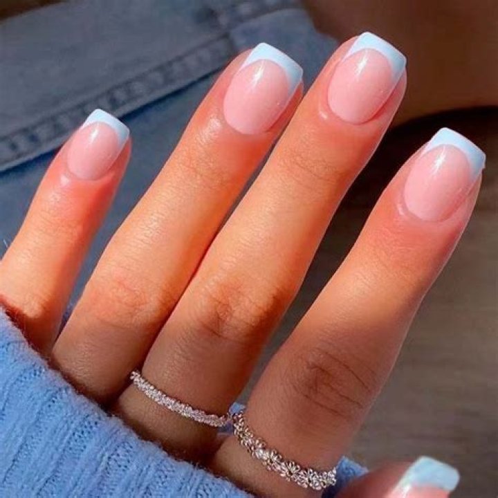 Short Acrylic Nails And Detail