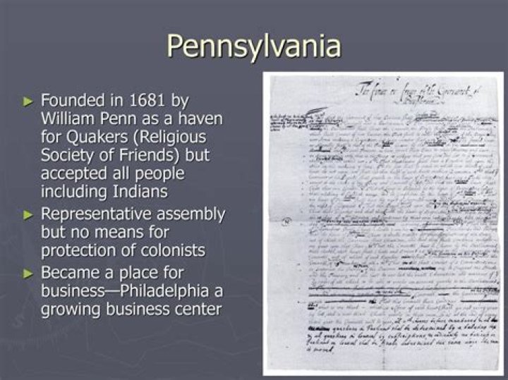 Was Pennsylvania founded for religious freedom