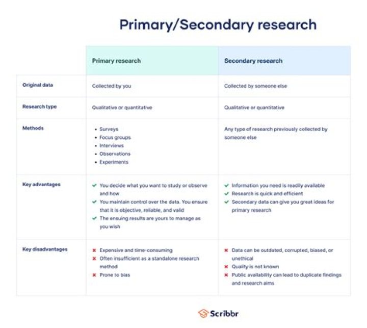 What are the drawbacks of primary research