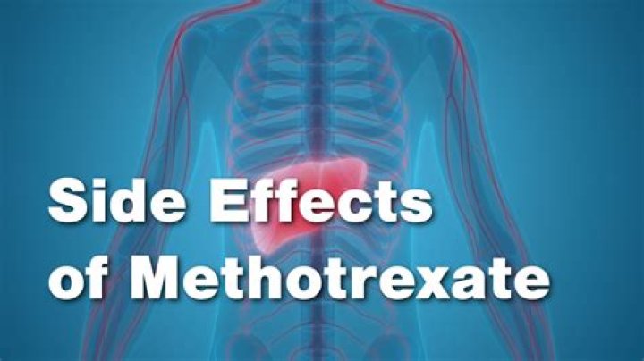 What are the most common side effects of methotrexate