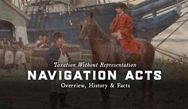 What are the Navigation Acts of 1763