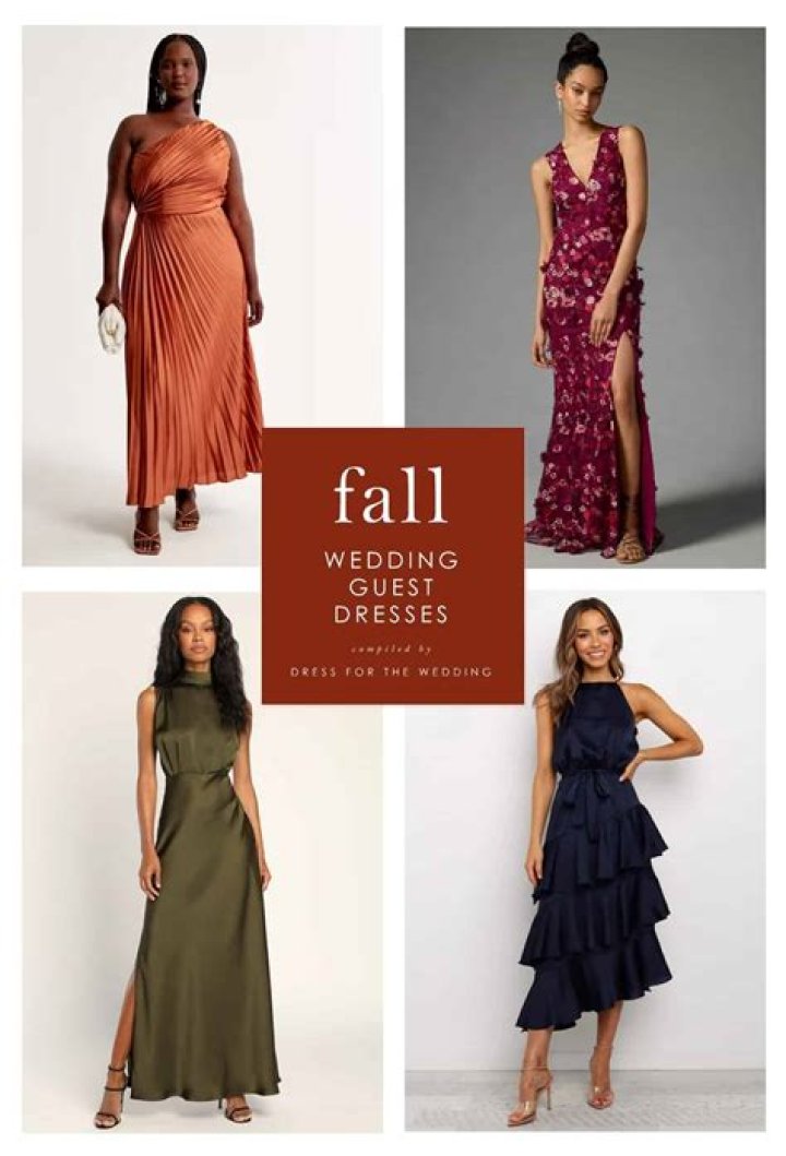 What do you wear to a semi formal fall wedding