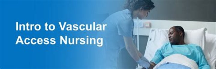 What does a vascular access nurse do