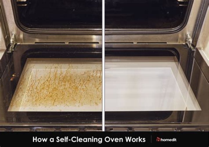 What does adjustable self cleaning oven mean