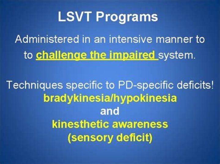 What does Lsvt stand for