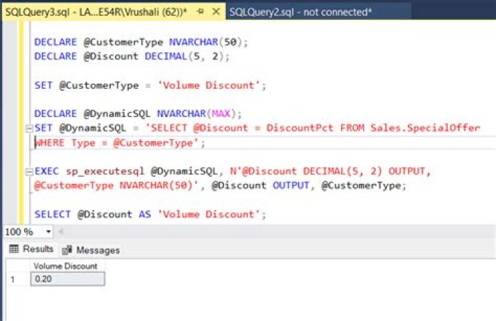 What is a table variable in SQL Server