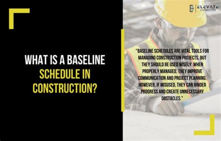 What is baseline in construction