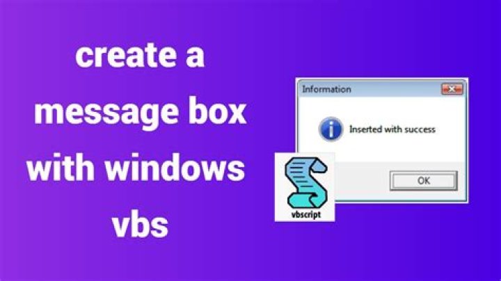 What is message box in Windows programming