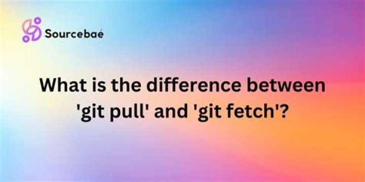 What is the difference between git pull and git rebase