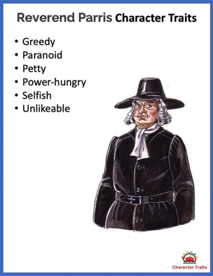 What kind of character is Reverend Hale