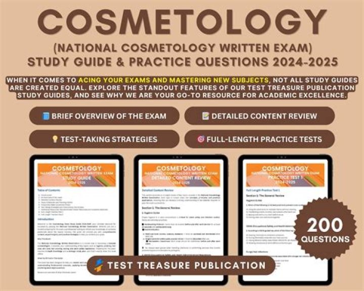 What score do you need to pass cosmetology exam