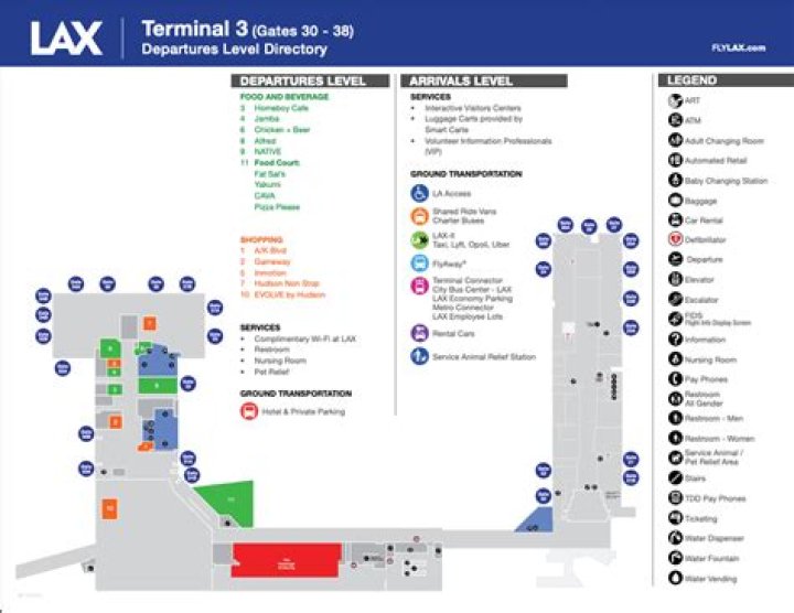 What terminal does Allegiant fly out of at LAX