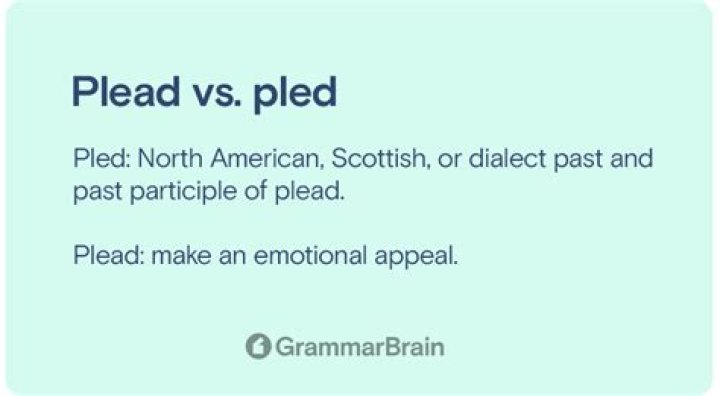 When did pleaded replace pled