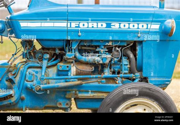 When was the Ford 3000 tractor made
