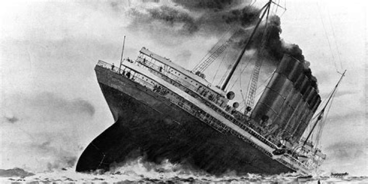 When was the Lusitania sunk