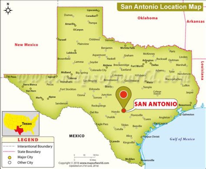 Where Is San Antonio California