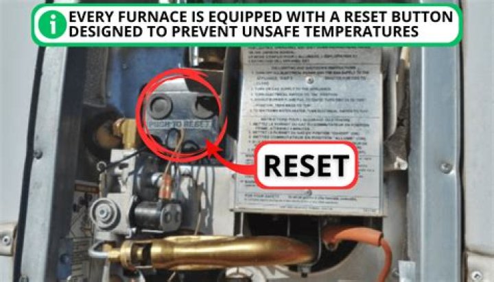 Where is the reset button on a air compressor