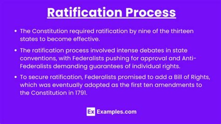 Which group supported the ratification of the Constitution